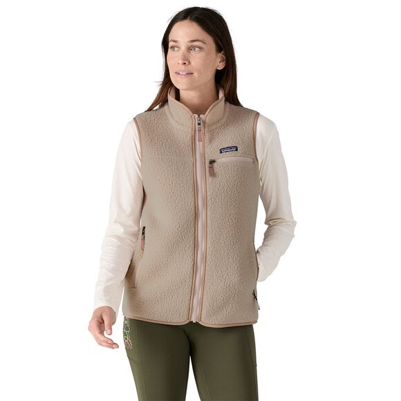 Patagonia Women s Retro Pile Fleece Vest Fall 2024 Equipe Sport