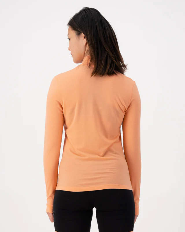 Mons Royale Women's Cascade Merino Flex Mock Neck Long Sleeve - Winter 2024/2025