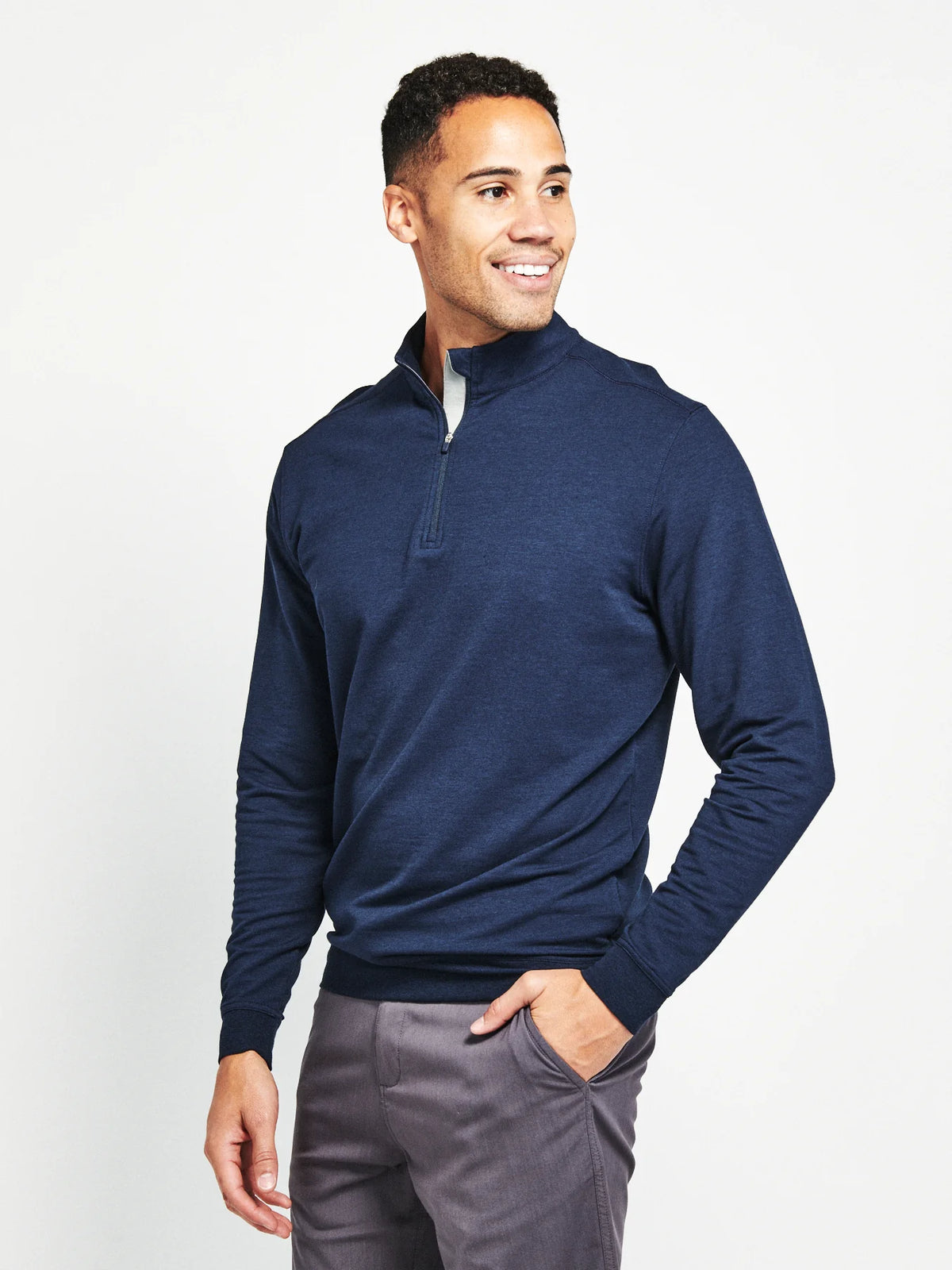 Tasc Men's Cloud French Terry Quarter Zip - Summer 2024 | Equipe Sport