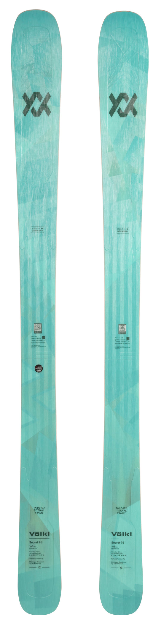 Volkl Secret 96 Flat Skis - Winter 2024/2025