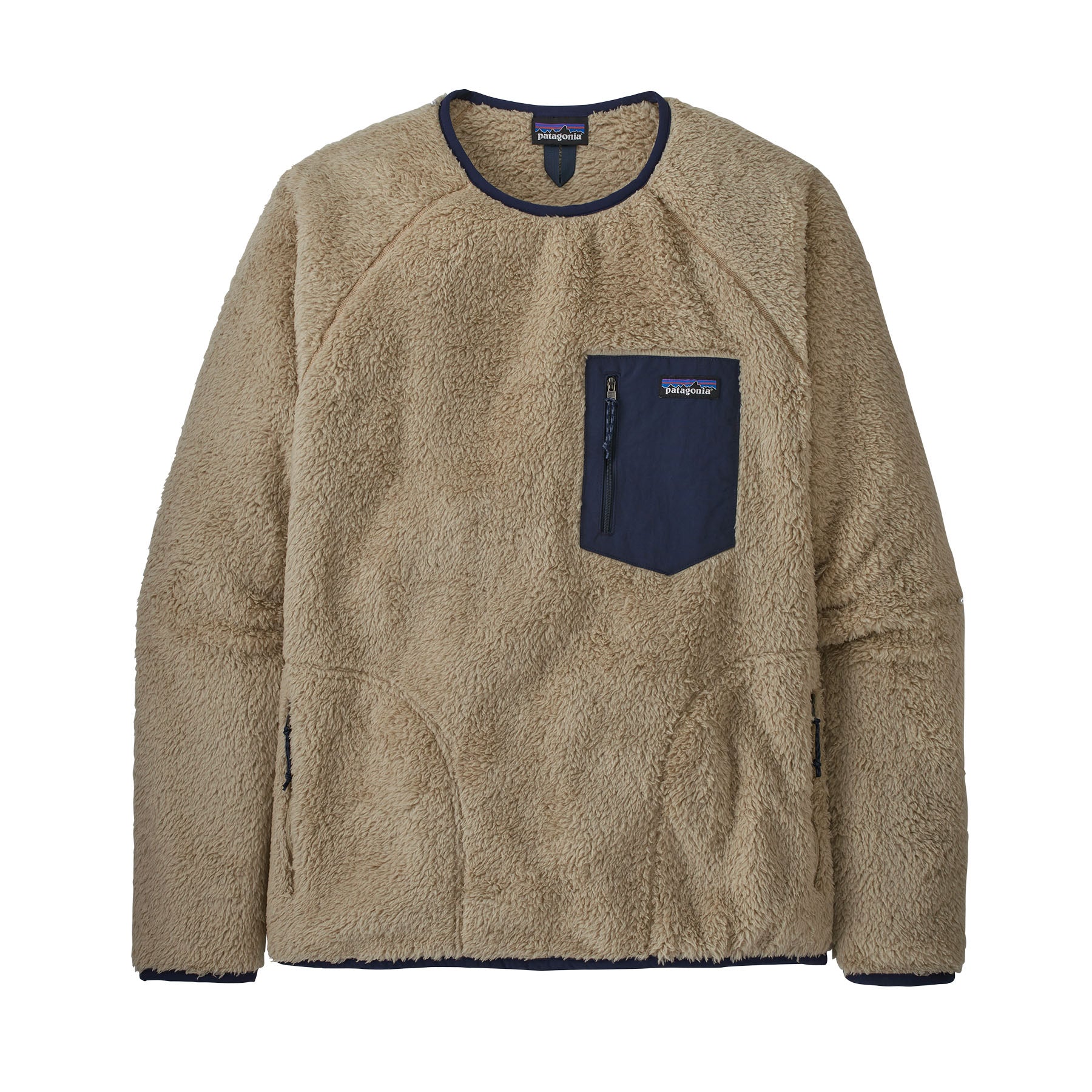 patagonia◇トップス/L/ポリエステル/KHK/Los Gatos Fleece Crew-